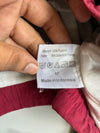 Vintage 90s Reebok Burgundy Colour-Block Windbreaker Jacket (2XL/3XL)