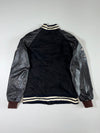 Hundred Club “Destroy” Skull Patch Varsity Jacket – Black (S)