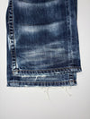 Big Train Oni Embroidered Distressed Jeans (W:32) (L:44)