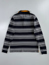 Hang Ten Striped Rugby Polo T-Shirt (L)