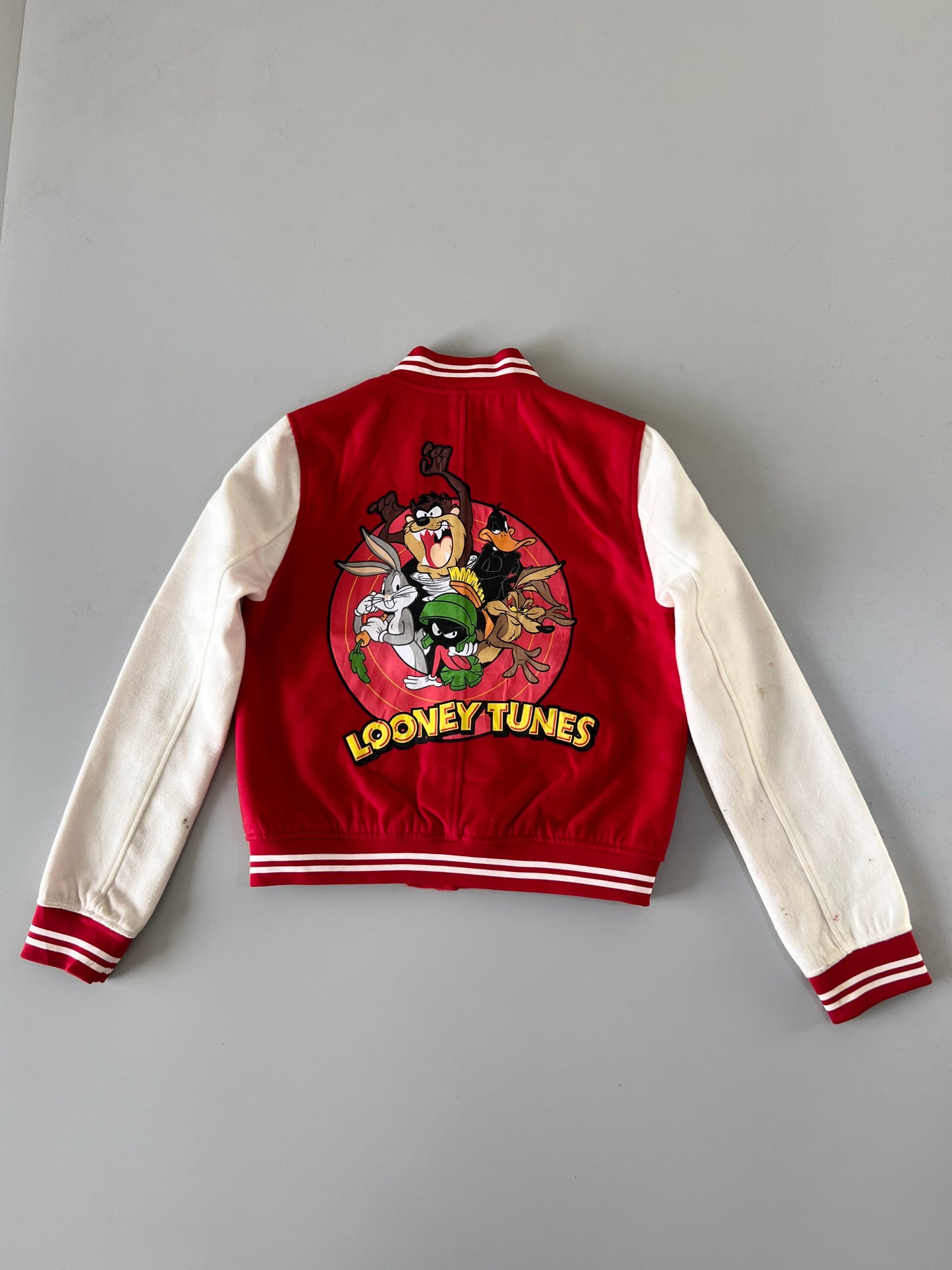 !                                                                                                           Looney Tunes Original Varsity Jacket (XS/S)