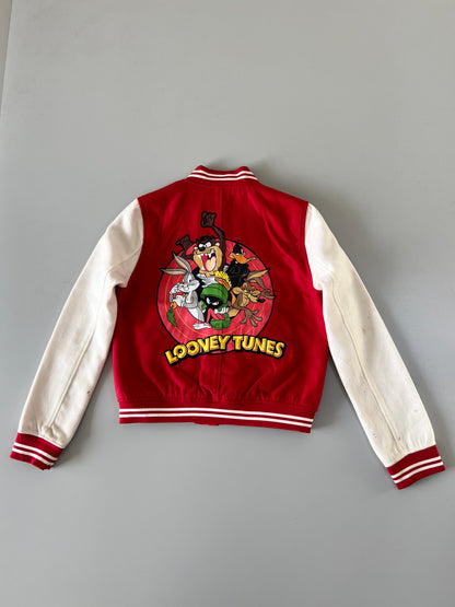 !                                                                                                           Looney Tunes Original Varsity Jacket (XS/S)