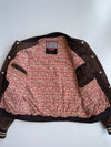 Vintage Chevignon Pure Suede Leather Varsity Jacket RARE (L/XL)