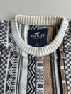 Hollister Coogi Style 3D Textured Knit Sweater (L)