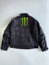 Monster Energy Embroidered Armour Motorsports Racing Jacket With removable Lining (Paded)(XL)