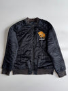 Maharishi Reversable Black Quilted Bomber Jacket Tiger Embroidery (L)