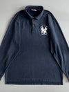 MLB New York Yankees | Navy Long Sleeve Polo ( M/L)
