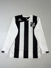 Erima BSV 1945 Black & White Striped Long Sleeve Football Jersey (S)