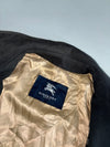 Burberry London Trench/Car Coat – Black with Nova Check Lining (XL)