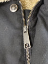 Carhartt WIP | Black Sherpa Collar Chore Coat | (L)