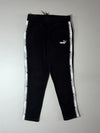 Puma | Black Logo Taped Side Stripe Joggers | (W:31) (L:37)