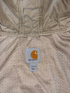 Carhartt Women’s Khaki Hooded Utility Field Jacket (L)