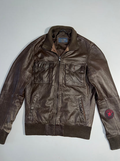 ZZara Man Original Leather Jacket (S)