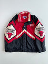 Vintage 90s NBA Chicago Bulls Embroidered Puffer Jacket (2Xl/3Xl)