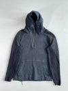 Nike Tech Fleece Knit Panel Asymmetric Half-Zip Hoodie (L)