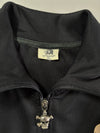 Toi Toi Toi Skull & Crossbones Black Track Jacket (S)