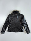 Massimo Premium Original (Detechable Furr Coller Leather Jacket (S)