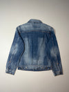 Levi’s Type II Pleated Distressed Denim Trucker Jacket (S)