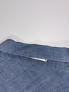 Levi’s Slim Fit Blue Chambray Western Snap Shirt (M)