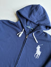 Polo Ralph Lauren Navy Big Pony Full-Zip Hoodie (2XL)