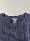 Polo by Ralph Lauren Classic Cable Knit Crewneck – (S)
