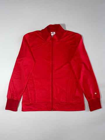Champion | Red Zip Track Jacket  Women’s  (M)