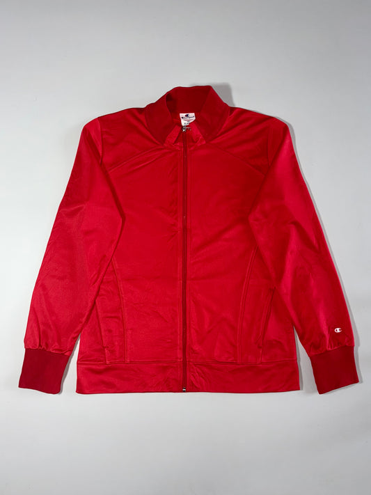 Champion | Red Zip Track Jacket  Women’s  (M)