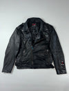 AC/DC Official “Rock or Bust” Genuine Leather Perfecto Biker Jacket (XL)