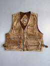 ZUltra Premium Original Pure Leather Utility Vest (M)