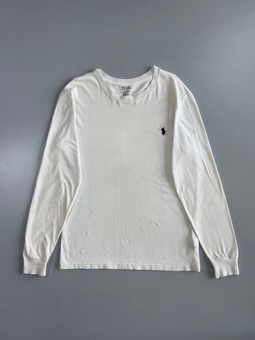 Polo Ralph Lauren Long Sleeve T-Shirt – White (M)