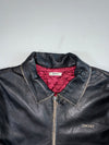DKNY Jeans “86” Varsity Leather Jacket (XL)