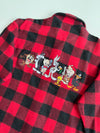 Vintage 90s Warner Bros Studio Store Buffalo Plaid Flannel Shirt – (M)