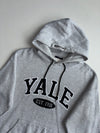 Yale University Grey Arch Logo Hoodie (XL)
