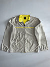 Nike Dri-Fit Beige & Yellow Accent Windbreaker Jacket (M)