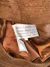 Bramdon Ribbed-Collar Suede Bomber Jacket (2XL)