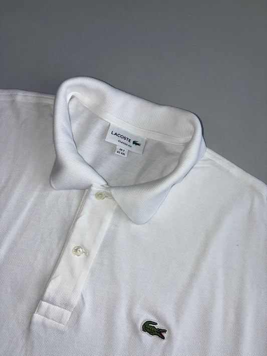 Lacoste | White Classic Fit Polo | (2XL)