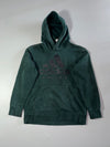 Adidas Athletics Tonal Logo Hoodie – Forest Green (XL)