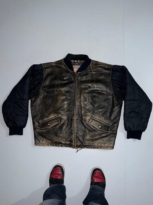 !Super Premium Original Leather + Polyester Arms (RARE) (2XL/3XL)
