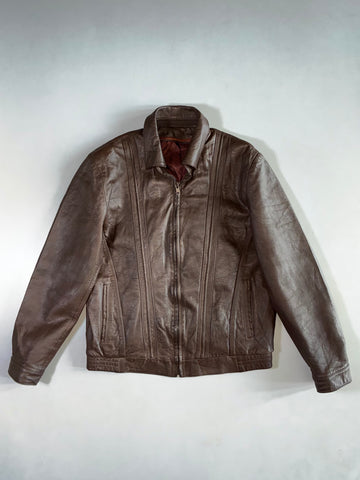 Super Premium Original Leather (Detechable Collar) Jacket (S)