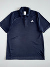 Adidas Performance Logo Polo T-Shirt – Navy Blue (XL)