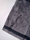 National Geographic Sherpa Fleece Vest – Grey/Black (M)