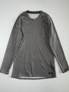Under Armour ColdGear Fitted Long Sleeve Top – Heather Grey (S)