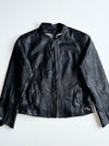 Vintage Harley-Davidson Women's Black Leather Jacket – Made in USA (M)