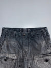 G-Star Raw | Washed Grey Cargo Shorts (W:34|L:23)