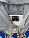 South Pole Grey Graphic Hoodie (2Xl)