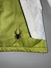 Spyder Neon Green Ski Jacket (Detechable Hood) (M)