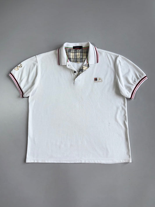 Burberry London Nova Check Piqué Polo T-shirt (L)