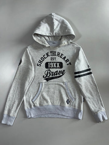 Shock The Heart “Brave” Graphic Pullover Hoodie (M)