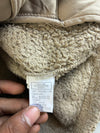 The North Face Beige Sherpa Fleece Zip Jacket(S)
