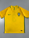 Nike | Brazil CBF Home Jersey 2016 | Yellow/Green (L)